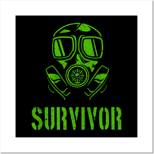 Survival Mask Survivor Posters and Art